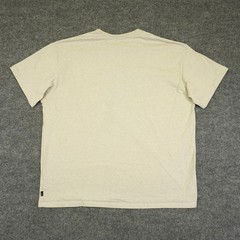 Nike Premium Essential Shirt Center Swoosh Mens XXL Tan Light Bone Loose Fit
