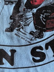 Vintage Vermont T Shirt Baby Blue Men’s Large Noah Kahan 1989 Potbellies