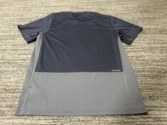Adidas Shirt Adult Large Grey Climacool Stay Cool Short Sleeve Lightweight Mens