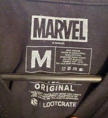 Men’s Loot Crate Original Tee “The Fly” From Marvel Size Medium