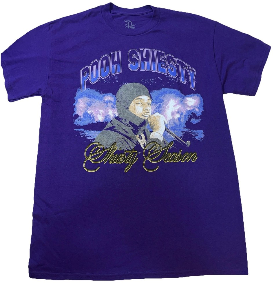 Pooh Shiesty LIGHTNING Shiesty Season Rare (Size: Medium) Purple New