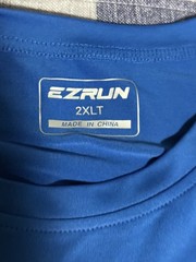 Lot of 2 EZRun Men’s Rash Guard Swim Shirt UPF50+ UV Sun Projection Quick Dry