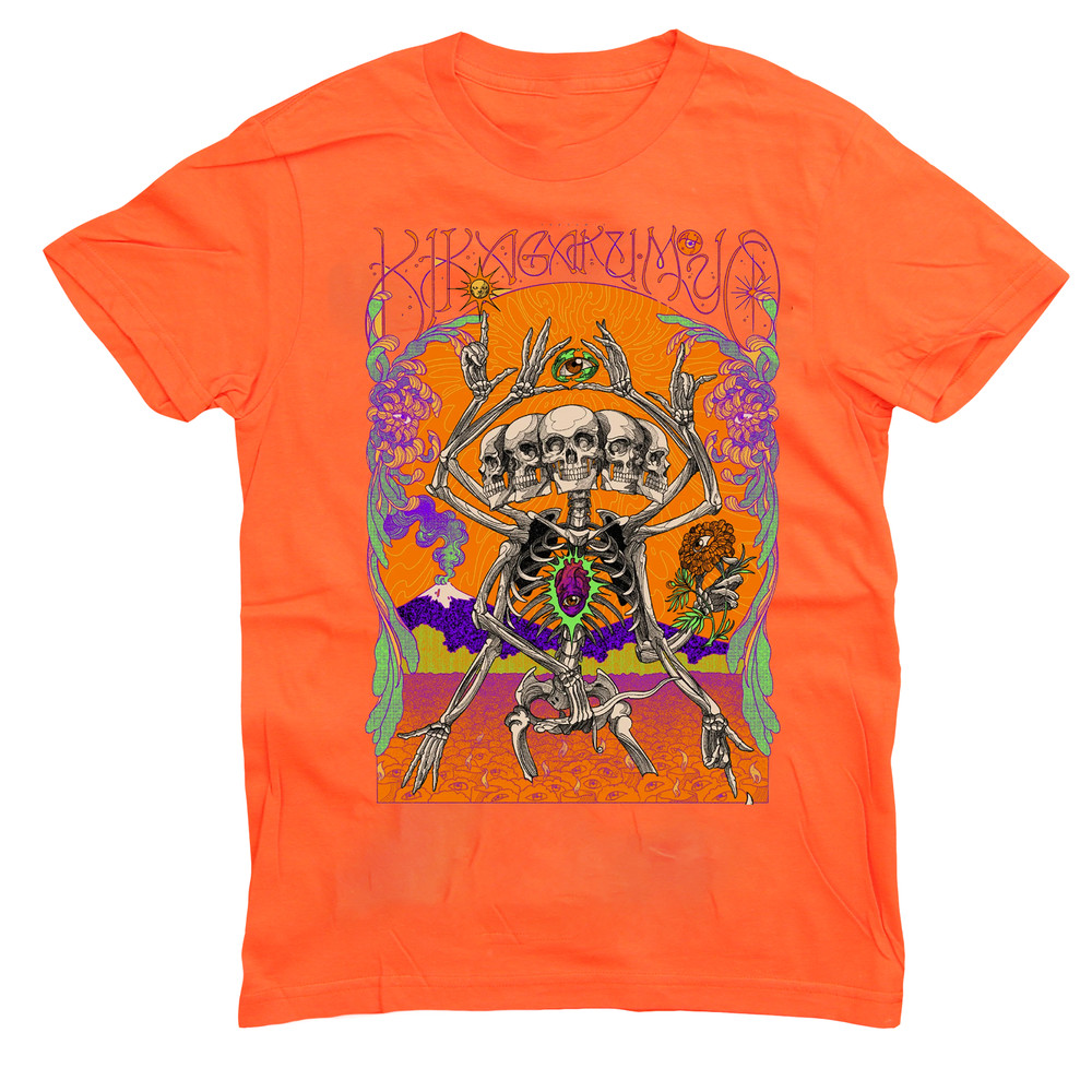 New Kikagaku Moyo Collection Gift For Fan S to 5XL Orange T-shirt BM14