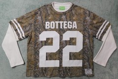 Size M – Bottega Desires Double Layered Jersey – Real Tree Camo – White