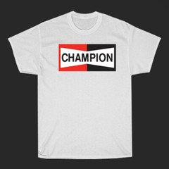 Champion Spark Plug Automotive Men’s White Size S to 5XL