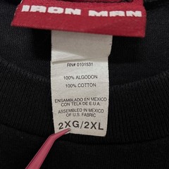 【IRON MAN】 00s MARVEL COMICS Mark1 T-Shirts 2008 アイアンマン グラフィックTシャツ S-5822