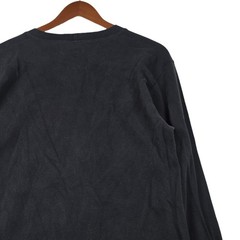 Carhartt Mens XL Black Thermal Waffle Knit Long Sleeve Faded Shirt K229 Workwear