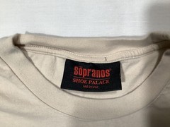 The Sopranos Shirt Mens Medium Beige Tony Soprano Photo Quote Graphic Tee HBO