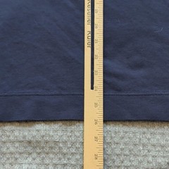 Mr P Porter Shirt Mens Medium Blue Solid Cotton Crewneck T-Shirt Made Portugal