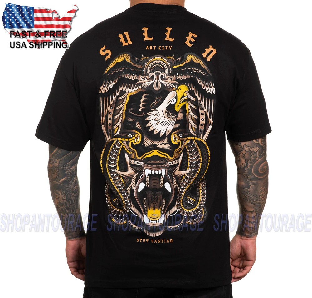 Sullen Art Collective Bastian Standard SCM4708 Short Sleeve Men`s Skull T-shirt