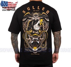Sullen Art Collective Bastian Standard SCM4708 Short Sleeve Men`s Skull T-shirt