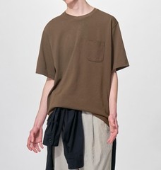 GU Dry Kanoko Cross Neck T-Shirt Engineered Garments Relaxed Fit NWT Japan Limit