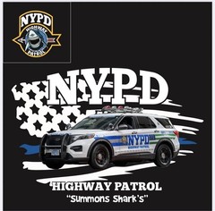 NYPD Highway Patrol T-Shirt L@@K 🚔🚔🚔🚔🚔🚔🚔