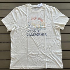 J. Crew Factory Men’s “Lost in California” Graphic T Shirt