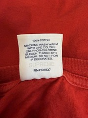 Supreme x Undercover Public Enemy Terror Dome T Shirt Red Size XL