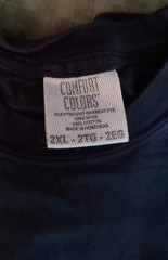 Comfort Colors C1717 Adult Cotton Short Sleeves Heavyweight T(BLACK/2XL/4PACKS)
