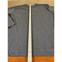 Carhartt Long Sleeve T-Shirt Mens 2XL Navy Blue Loose Fit K231 Graphic Logo