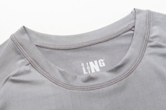Men Thin Long Sleeve Underwear Johns Winter Sport Basic Crew Tops Shirt No Plush