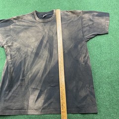Lot Of 2 Vintage Sun Faded Shirt Mens 2XL Black 90S Blank Plain Tee USA MADE