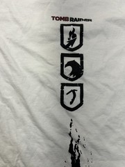 Square Enix Tomb Raider Yazbek White T-Shirt Sz. XL