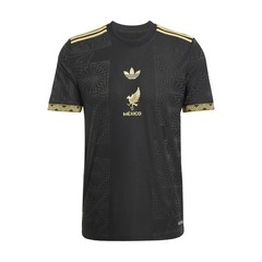 Authentic Adidas Mexico Gold Cup Black/gold 2025 Soccer Jersey Size M JF2639 NWT
