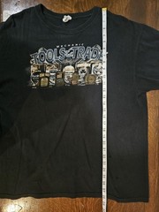 Anvil Shirt Mens XL Black Mechanic Tools Of The Trade Auto Graphic Tee
