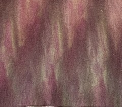 Roll Fold Ice Tie Dye T-Shirt, Unisex M SS Crew, Reddish Purple Wave