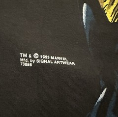 Vintage 1993 X-Men Wolverine Mutants Unite Marvel Comics Tee Shirt – Men’s Large