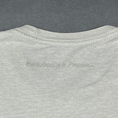 AP Logo Shirt Mens Large Gray Poly Cotton Blend Graphic Evolution Tee Casual