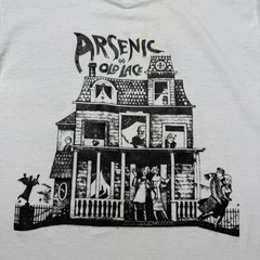 Vintage 80s Arsenic And Old Lace Movie Film Comedy Play Graphic T-Shirt – Small