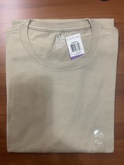 JA John Ashford Men’s Soft Jersey Short Sleeve Crew-Neck T-Shirt Beige Size XXL