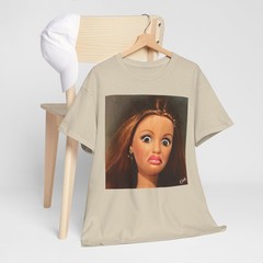 Barbie Disgusted Face Funny Meme Shirt Sleeveless Tee Trendy Weird Tik Tok Shirt