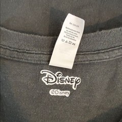 Disney Men’s XXL Short-Sleeve Aladdin Genie Graphic Tee T-Shirt Cotton Charcoal