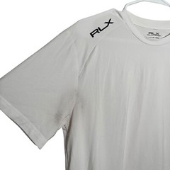 RLX Ralph Lauren Shirt Men’s Small White Athletic Performance Solid Active Top