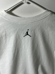 Jordan T Shirt Size Large Mens White MJ Dot Graphic $48