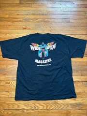 Vintage Wide Open Magazine Biker Motorcycle Graphic T-Shirt