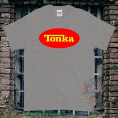 Black/White/Gray/Navy T-Shirt Tonka Made In USA Size S to 5XL