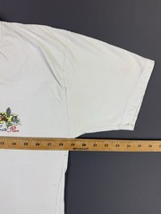 Rare Vintage 90s Costa Rica Animals Sede Cumbre De La Tierra White Medium Tee