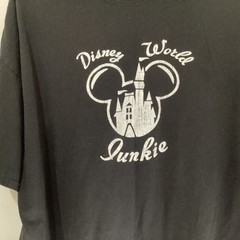 Disney World Junkie Gildan DryBlend Black T-Shirt ~2XL