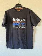 Men’s Timberland PRO Core Logo T-Shirt Athletic Fit Black NWT Men’s Size Small