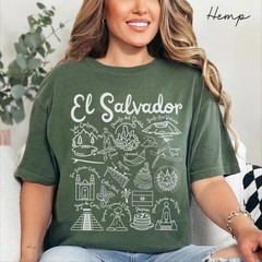 El Salvador Mass Shirt Gift Travel El Salvador Trip Lovers Souvenir Tee