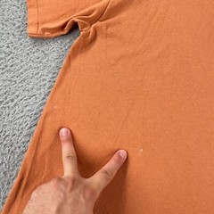 VTG Life is Crap “No Skateboarding” T-Shirt Orange Adult Men’s Size Medium Tee *