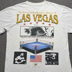 Mike Tyson Shirt Medium M Las Vegas Heavyweight Champion Boxing Graphic Tee 2024