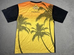 Fiji Gold Beer Shirt Mens 3XL Orange Black Sublimated Graphic Tee JS22-3005