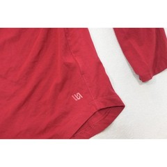 VRST Hooded Shirt Mens XL Red Long Sleeve Cotton Modal Stretch Excellent