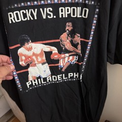 Rocky Movie Apollo Creed Creed Mickey Rocky Balboa Boxing T-Shirt XXL