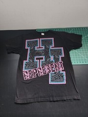 Shaka Active 808 HI Represent Tribal Graphic Black T-shirt Men’s Size Large L