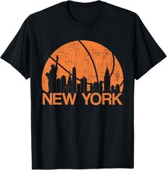 Basketball Season, NYC Player, Sports Fans at The Gardens T-Shirt
