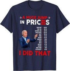 Funny Joe Biden US Crisis I Did That Anti Biden Unisex T-Shirt