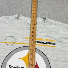 Nike Pittsburgh Steelers T-Shirt Mens XL Gray NFL Football Dri-FIT Team Apparel